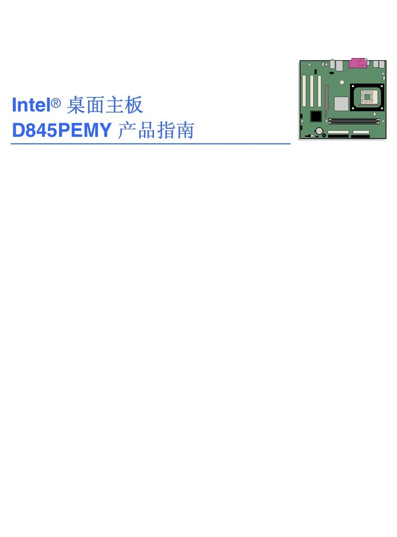 Intel D845PEMY User manual