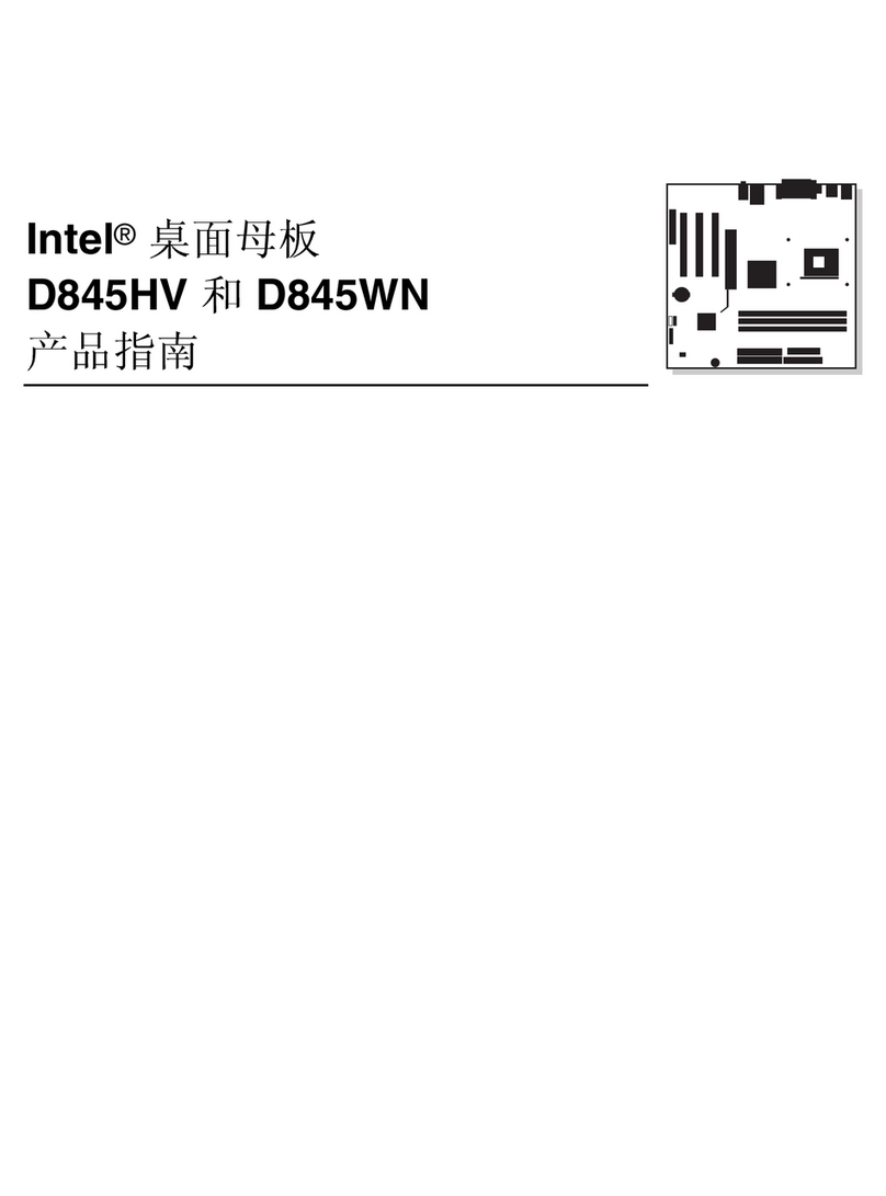 Intel D845HV User manual