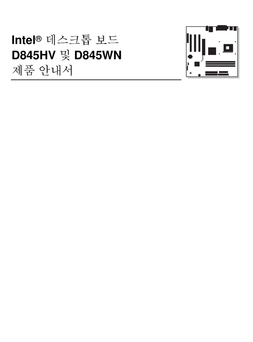 Intel D845HV Product guide