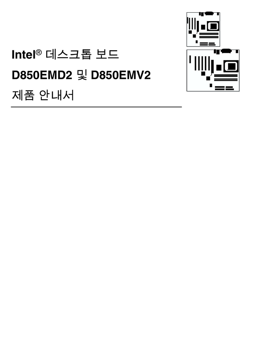Intel Desktop Board D850EMV2 Product guide