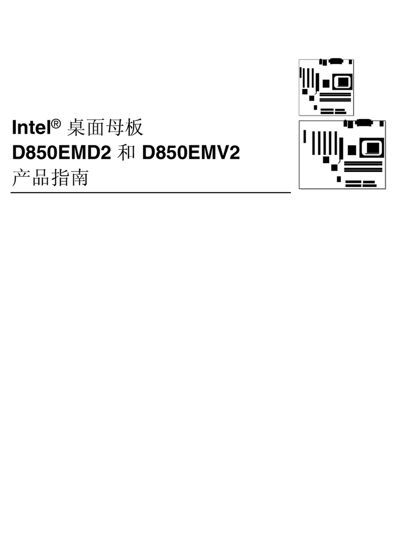 Intel Desktop Board D850EMD2 Product guide Intel Desktop Board D850EMD2 Product guide