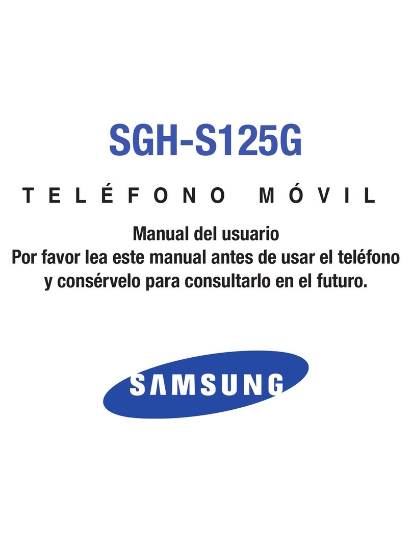 Samsung SGHS125G Manual Del Usuario