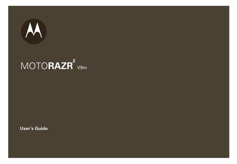 Motorola MOTORAZR MOTORAZR V9m User manual