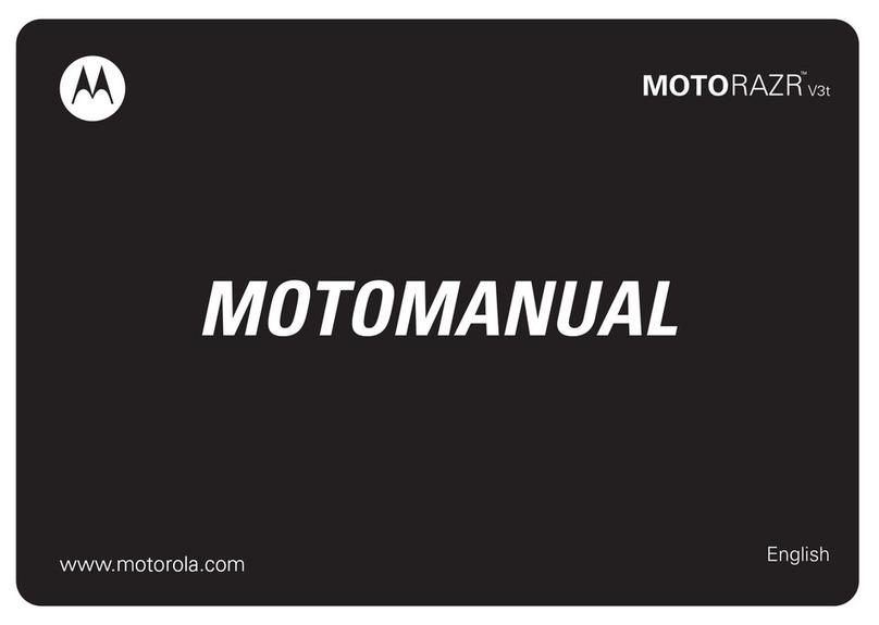 Motorola MOTORAZR V3t User manual