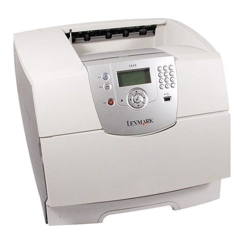 Lexmark T640tn User manual