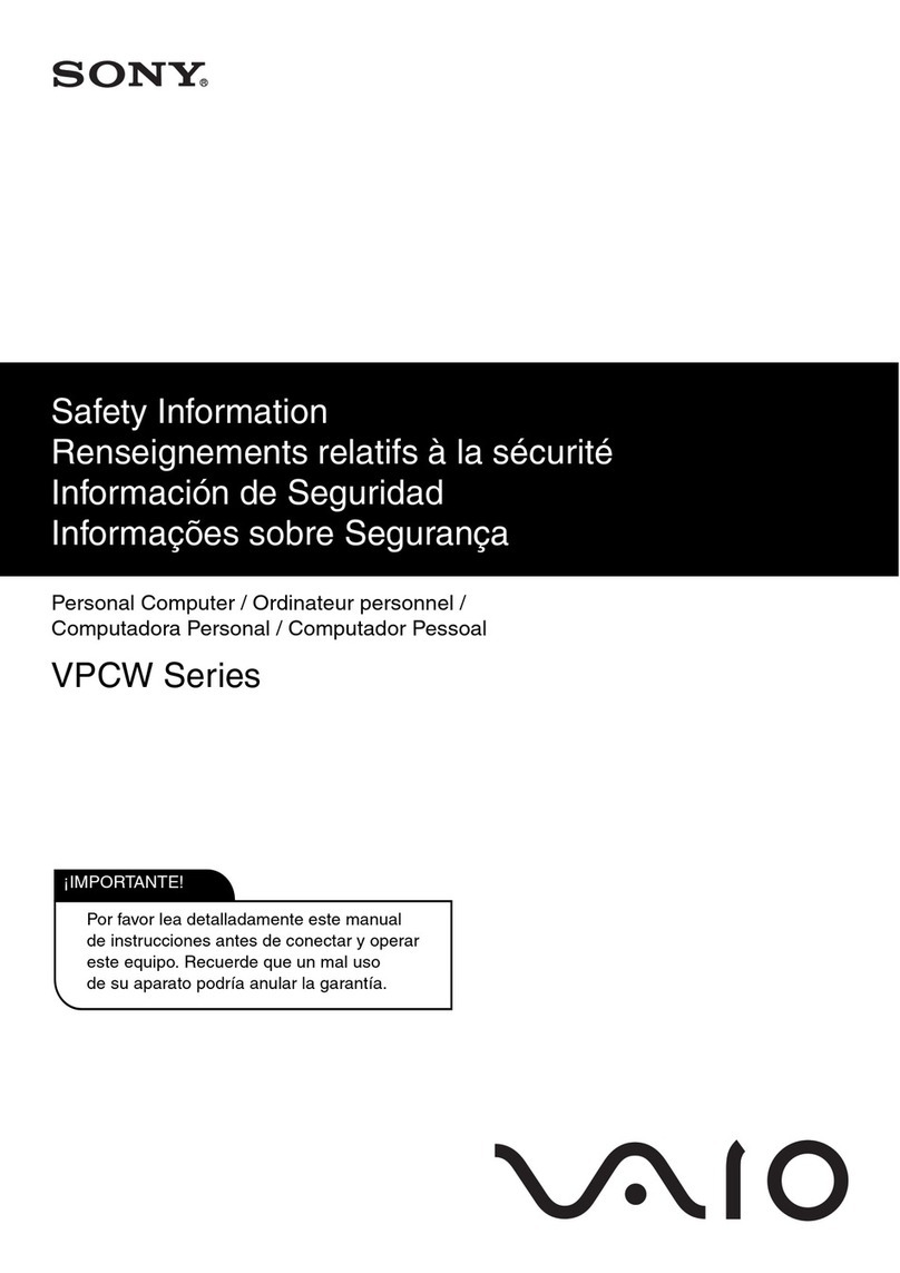 Sony VPCW111XX/T Original instructions