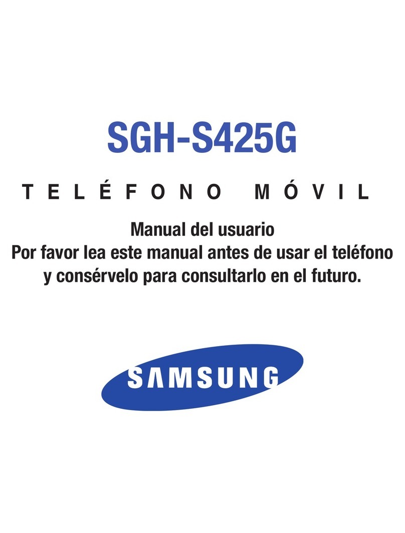 Samsung SGH-S425G Manual Del Usuario