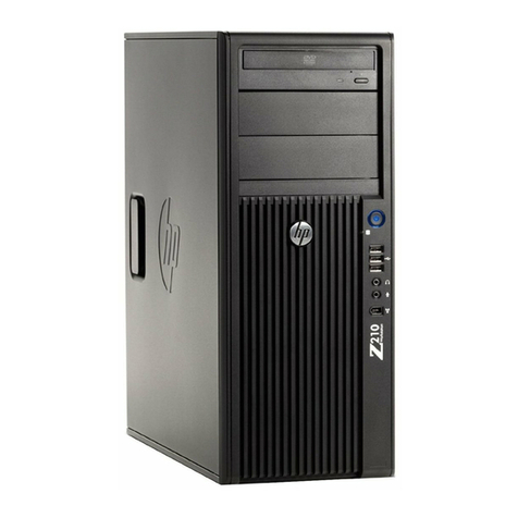 HP Z210 Series User manual