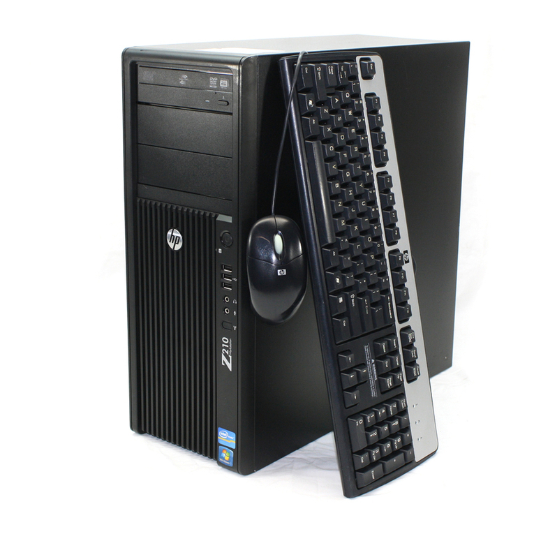 HP Z210 Series user guide