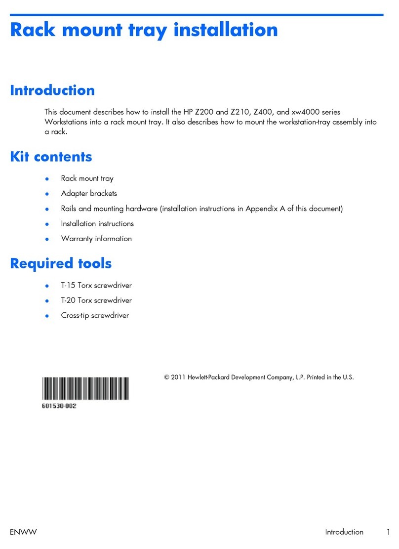 HP Z210 Series User manual