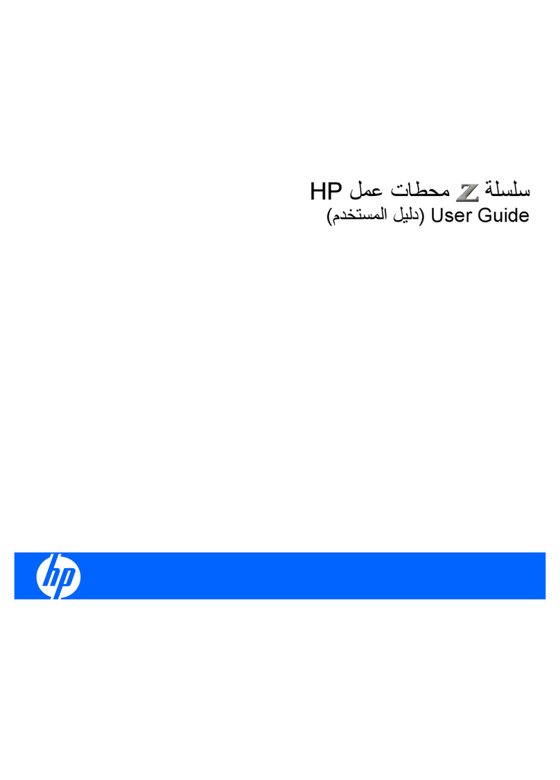 HP Z200 - Small Form Factor Workstation User manual