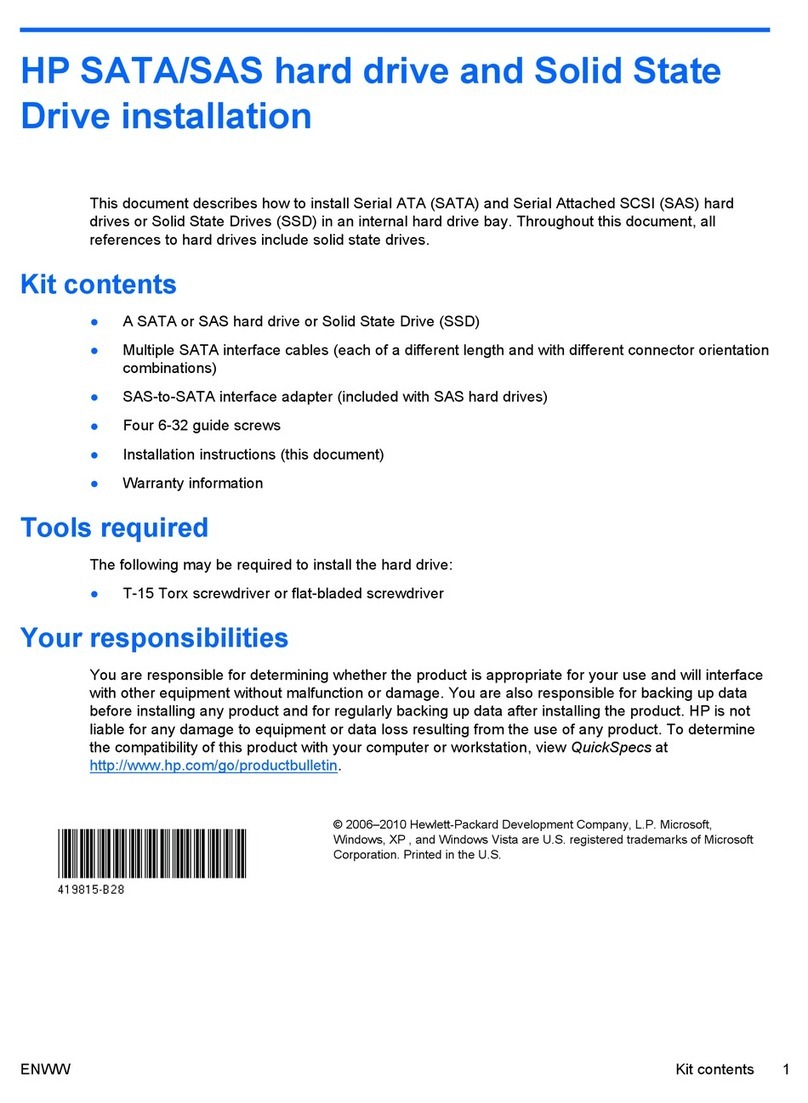 HP Z200 - Small Form Factor Workstation User manual
