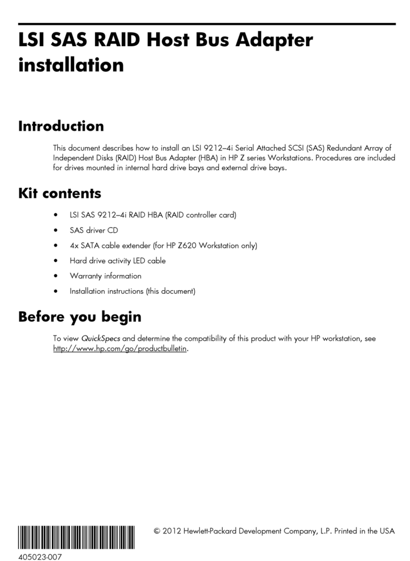 HP Z420 Series User manual