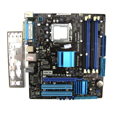 Asus P5G41C-M LX User manual