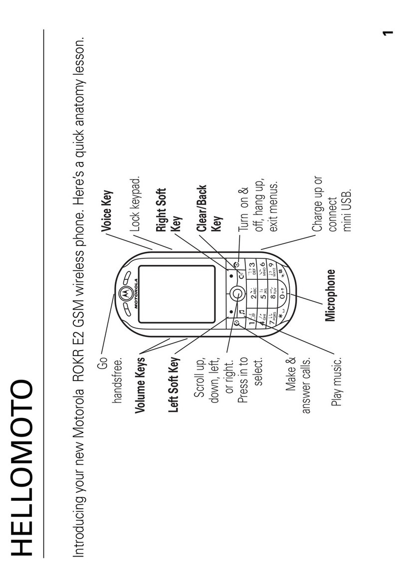 Motorola ROKR E2 User manual