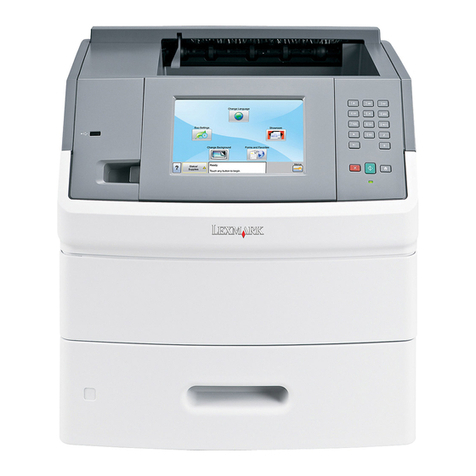 Lexmark T656 Series User manual Lexmark T656 Series User manual