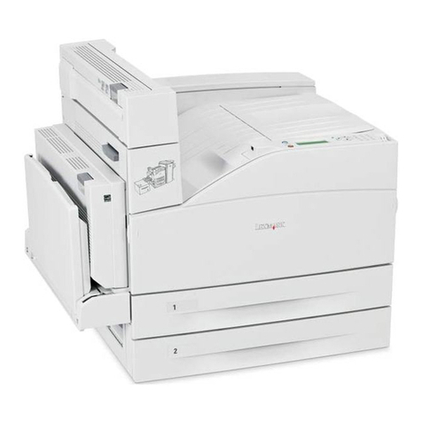 Lexmark W850 User manual