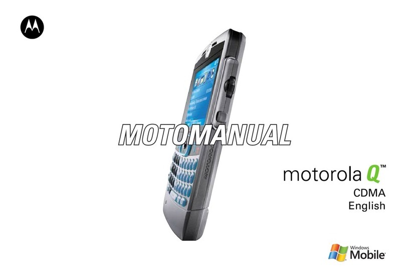 Motorola Q Series User manual