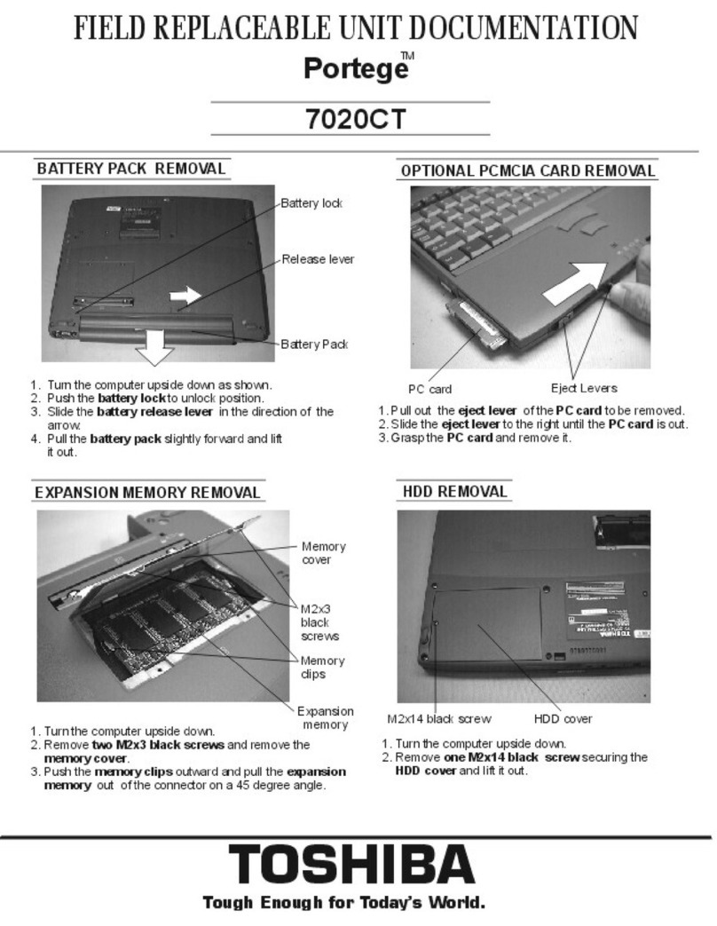 Toshiba Portege 7020CT Guide