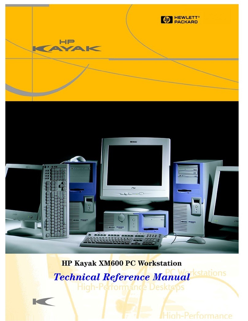 HP XM600 - Kayak - 128 MB RAM Product manual