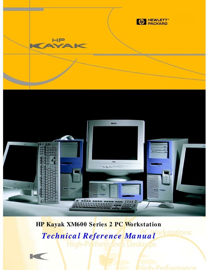 HP XM600 - Kayak - 128 MB RAM Product manual