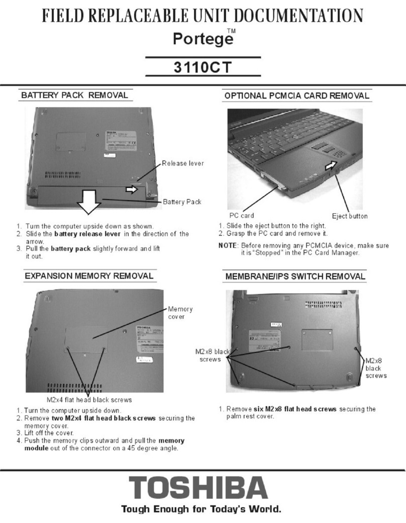 Toshiba Portege 3110CT Guide