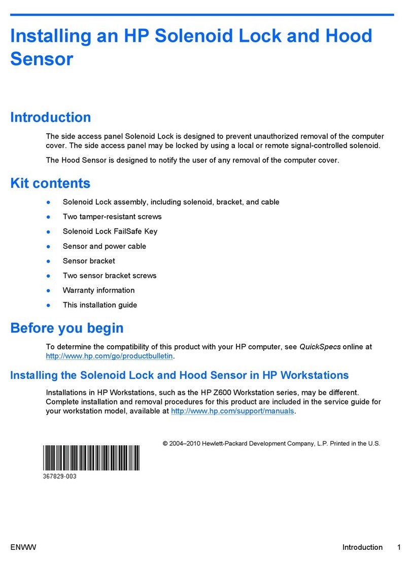 HP Workstation xw4100 Manual
