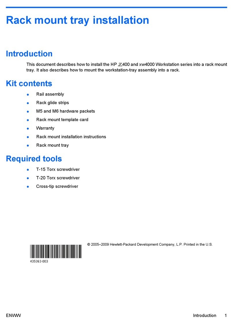 HP Workstation xw4000 Series Manual