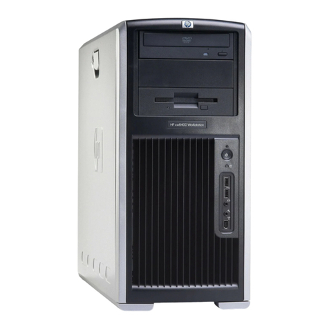 HP Xw8400 - Workstation - 4 GB RAM Use and care manual