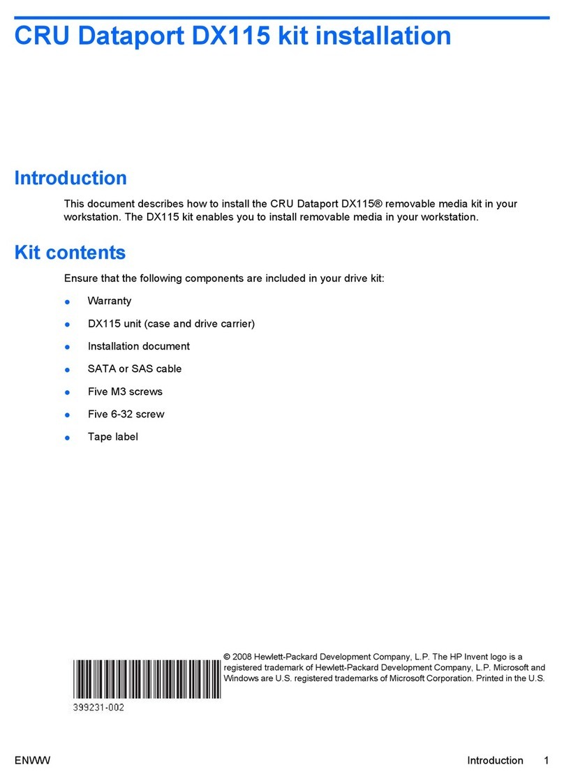 HP Xw4400 - Workstation - 2 GB RAM installation guide