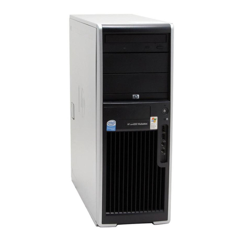 HP Xw4300 - Workstation - 2 GB RAM User manual