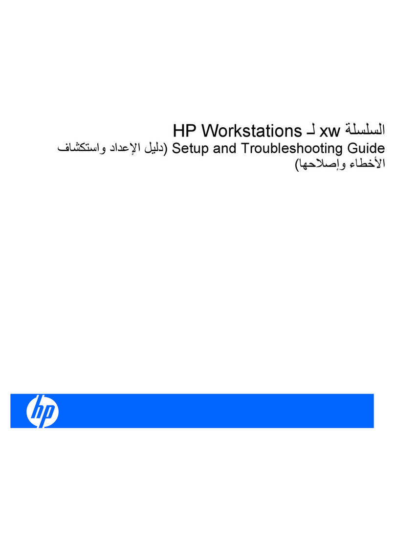 HP Xw4300 - Workstation - 2 GB RAM User manual