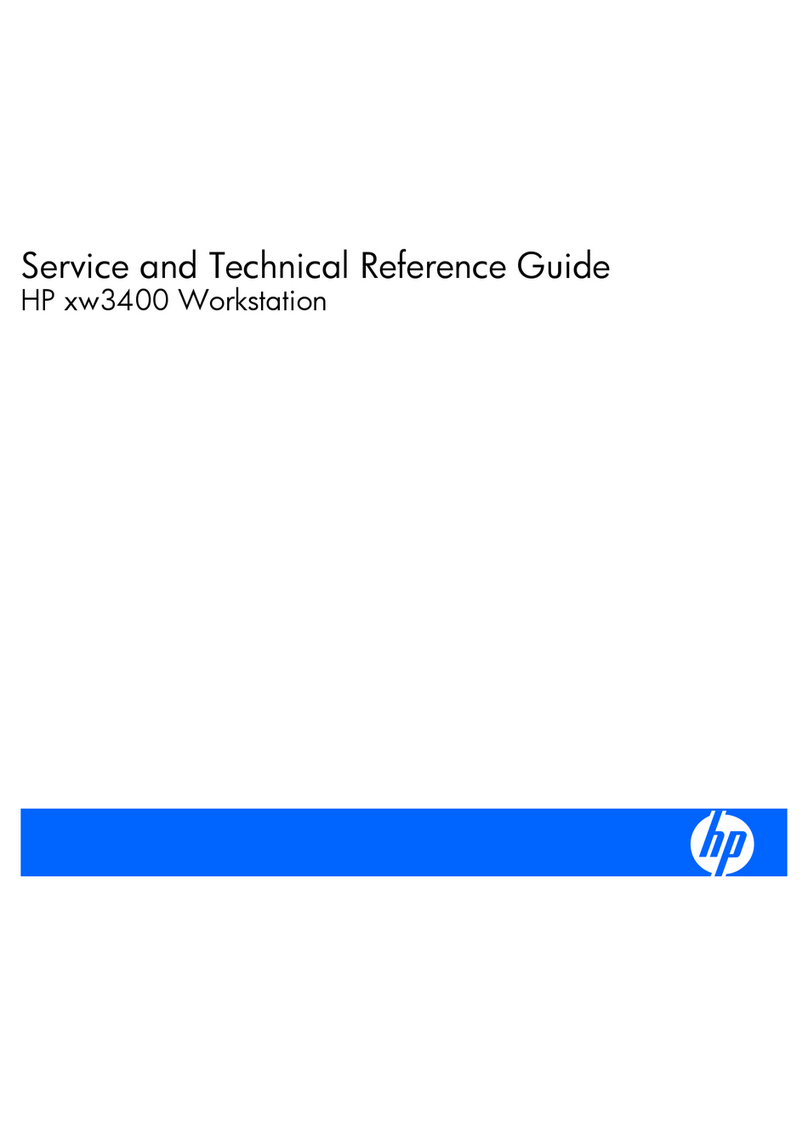 HP xw3400 - Workstation Use and care manual