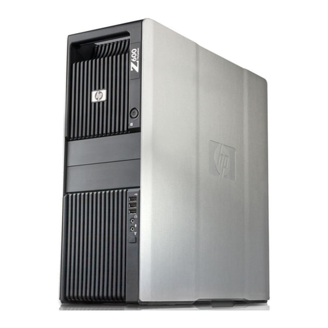 HP Xw4600 - Workstation - 2 GB RAM User manual