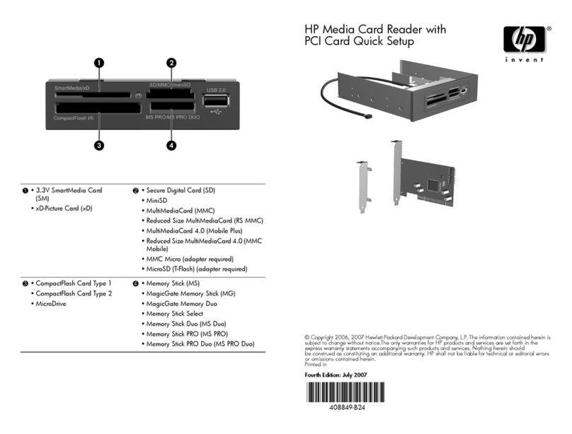 HP Xw4600 - Workstation - 2 GB RAM Quick setup guide