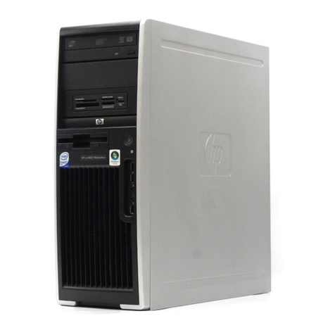 HP Xw4600 - Workstation - 2 GB RAM User manual
