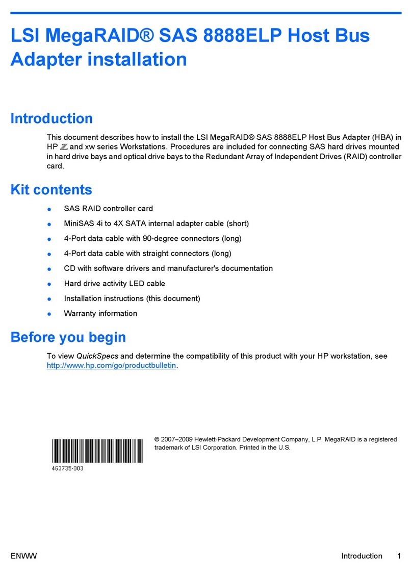 HP Xw4600 - Workstation - 2 GB RAM User manual
