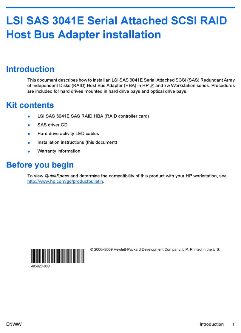 HP Xw4550 - Workstation - 2 GB RAM User manual