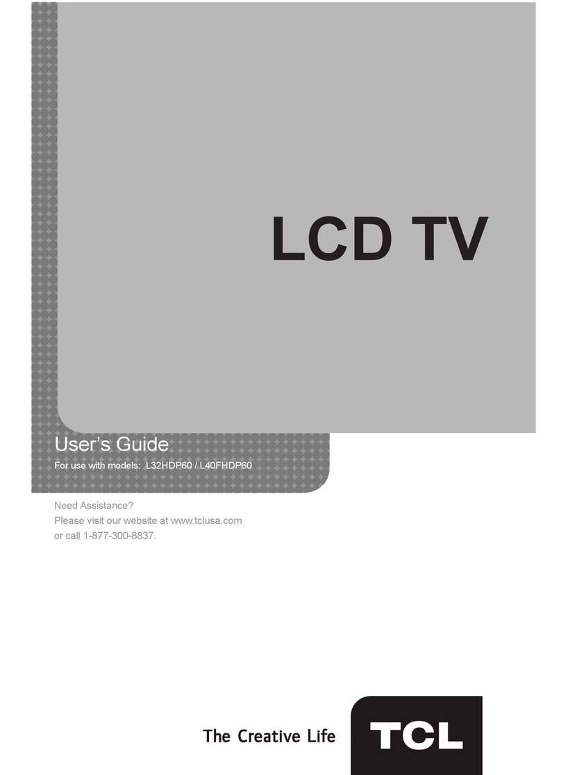 TCL L32HDP60 User manual