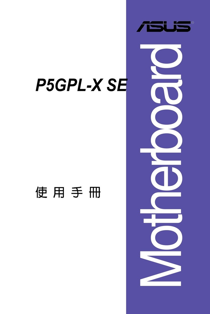 Asus P5GPL-X SE user guide
