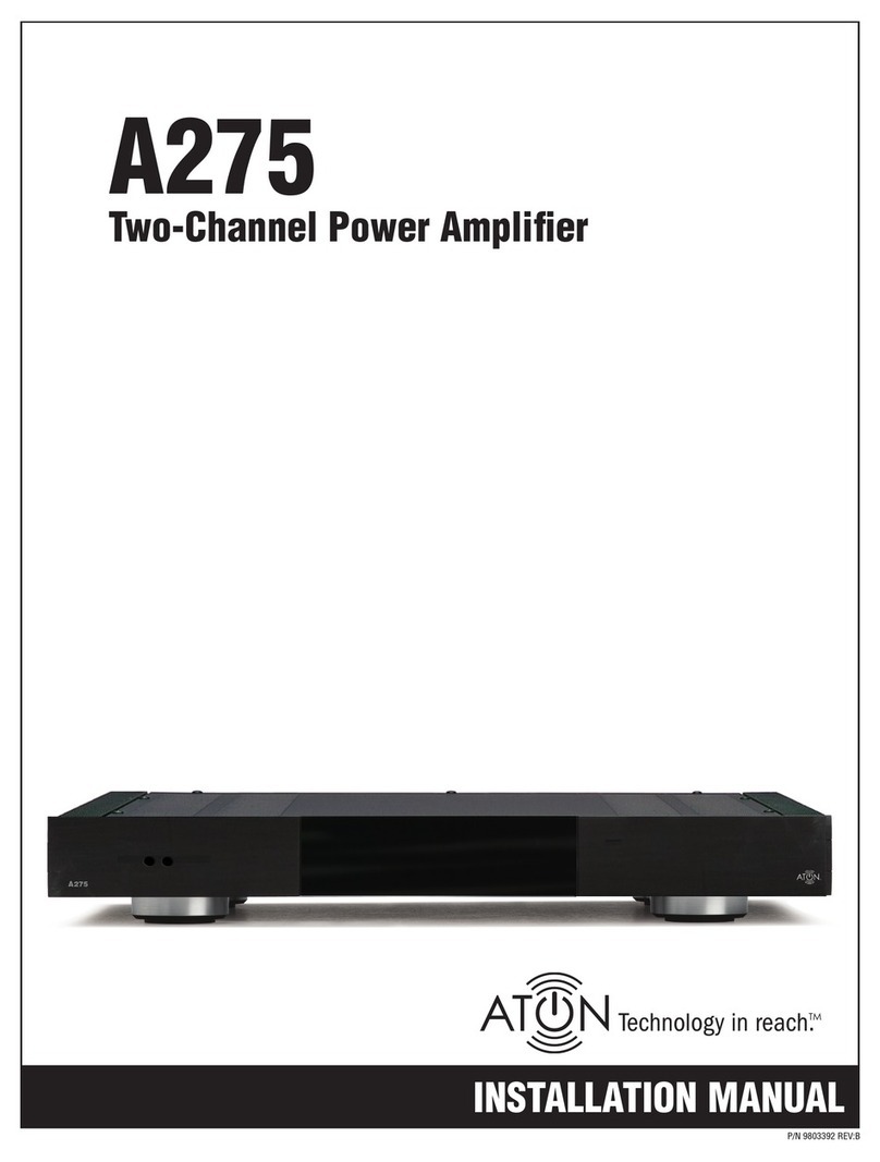 ATON A275 User manual