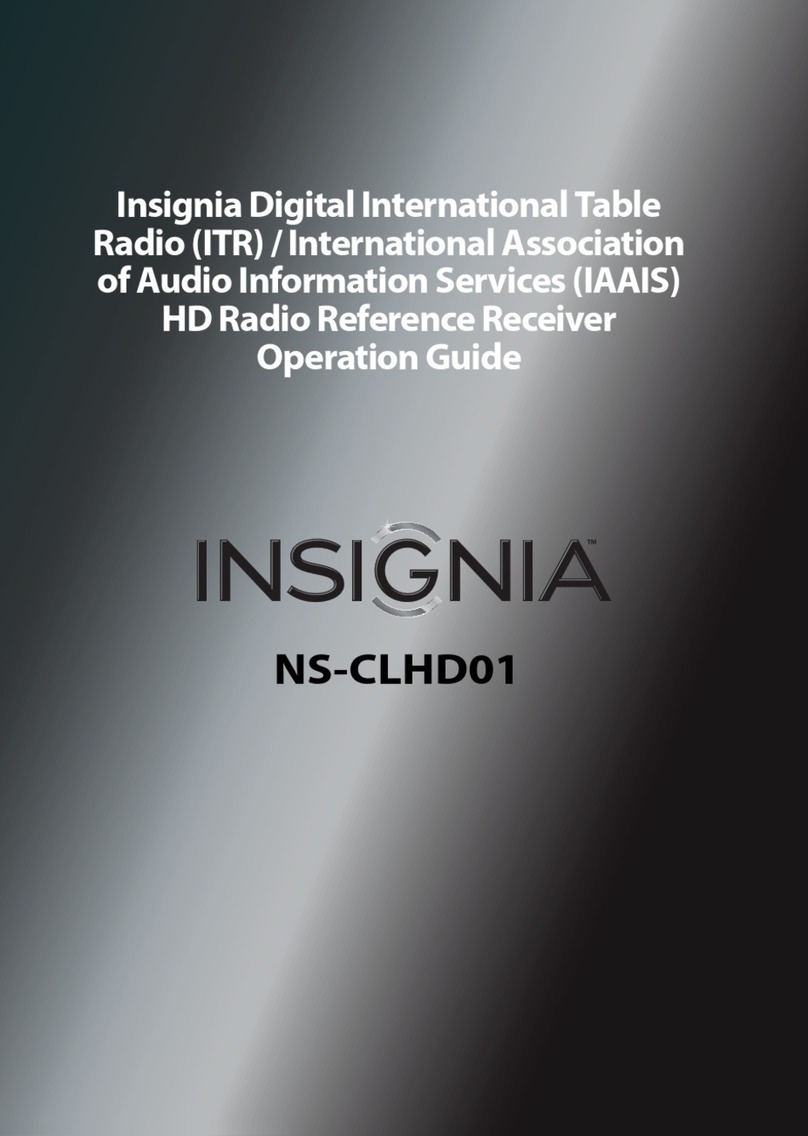 Insignia Insignia Narrator NS-CLHD01 User manual