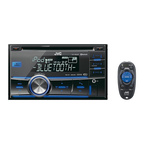 JVC KW-R800BT User manual