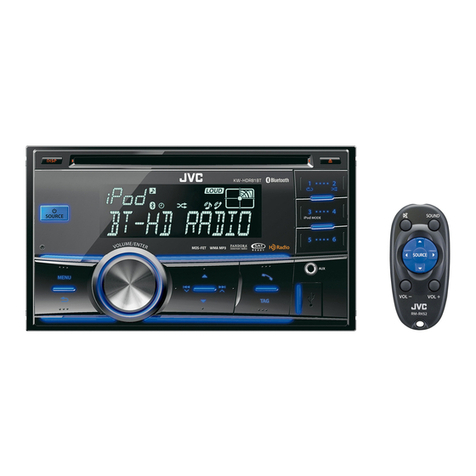 JVC KW-HDR81BT User manual