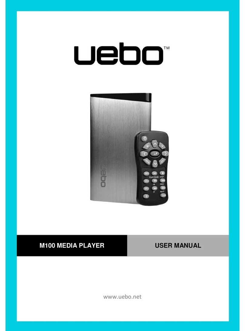 Uebo M100 User manual