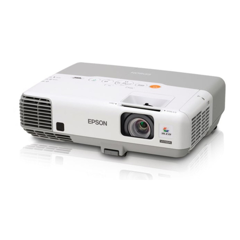 Epson PowerLite 915W User manual