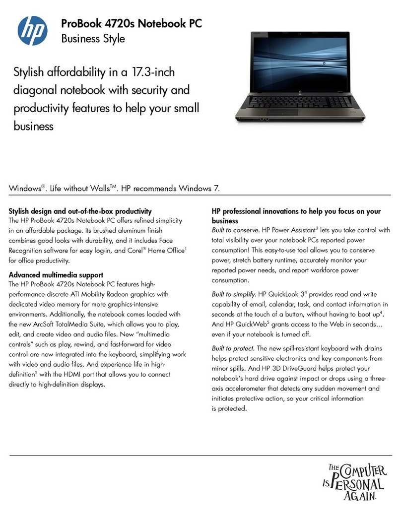 HP XT992UT User manual