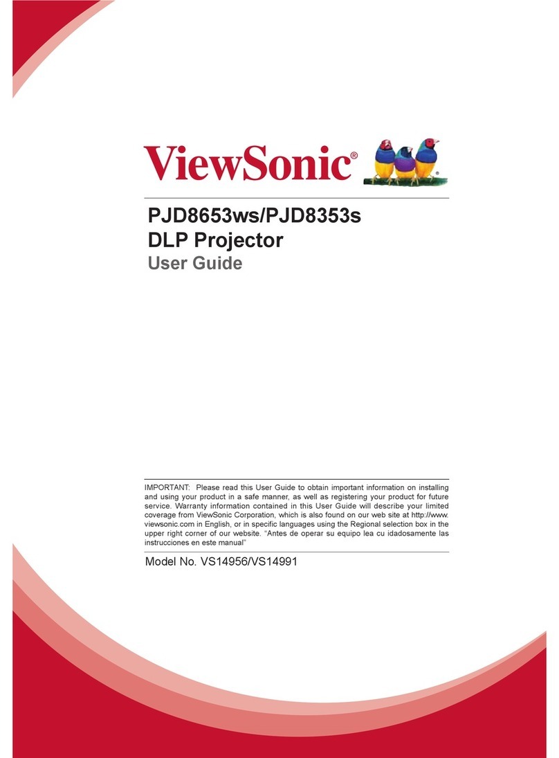 ViewSonic PJD8353S user guide