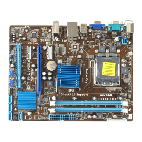 Asus P5G41T-M LX3 user manual