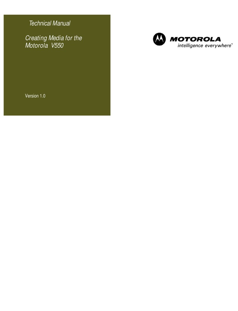 Motorola V550 User manual